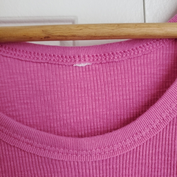 Ribbed tank top - Picture 3 of 5